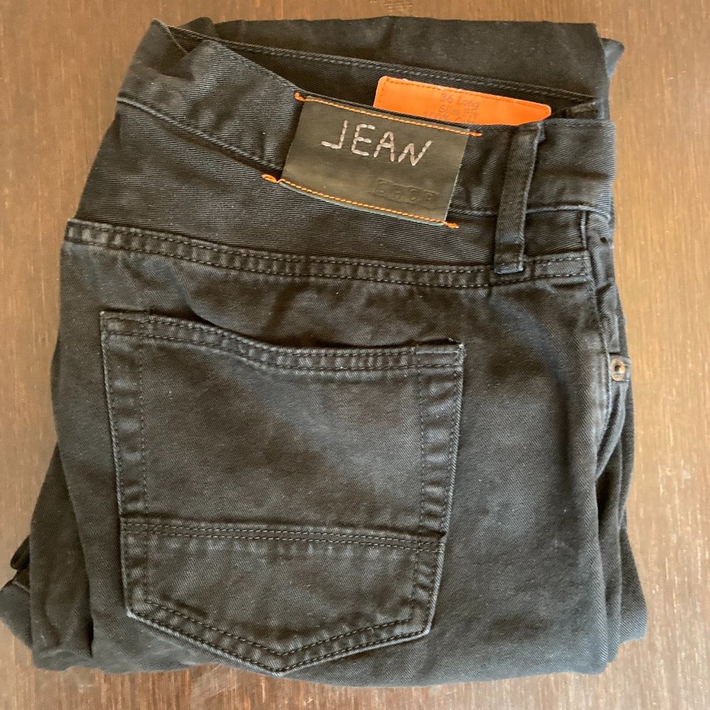 Jean Shop Black Jeans Size 36 Long Slim Fit